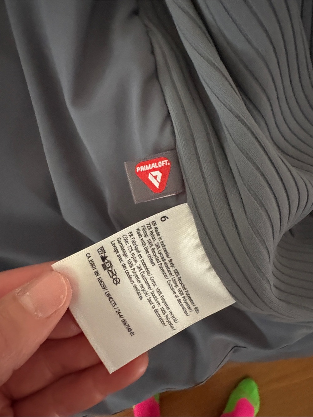 NWOT Lululemon Sleek City Jacket size 6 grey - Picture 3 of 10